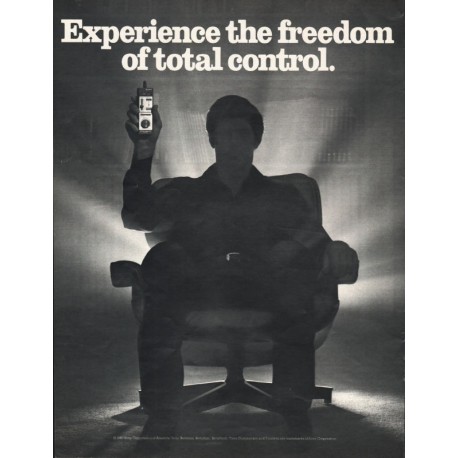 1981 Sony Betamax Ad "Experience the freedom"