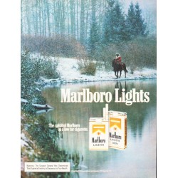 1981 Marlboro Cigarettes Ad "The spirit of Marlboro"