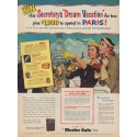 1955 Mosler Safe Ad "Dream Vacation"