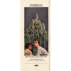 1963 Dow Chemical Company Ad "the brightest tree"