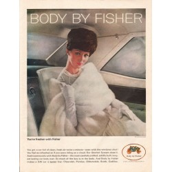 1963 Body by Fisher Ad "fresher with Fisher"