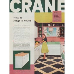 1955 Crane Ad "How to judge a house"
