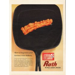 1963 Rath Black Hawk Bacon Ad "fragrance your kitchen"