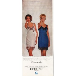 1963 Beaunit Clothing Ad "creme de cocoa"