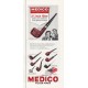 1963 Medico Filter Pipes Ad "peace of mind"