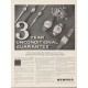 1963 Benrus Watches Ad "most beautiful watches"