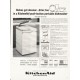 1963 KitchenAid Ad "dishes get cleaner"