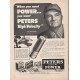 1951 Peters Shotgun Shells Ad "when you want power"