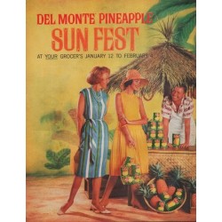1961 Del Monte Ad "Sun Fest"