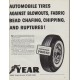 1961 Goodyear Ad "Guaranteed Against Blowouts"