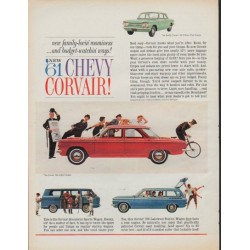 1961 Chevrolet Ad "1961 Chevy Corvair!"