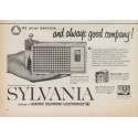 1961 Sylvania Radio Ad "At your service"
