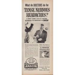 1961 Anacin Ad "What do Doctors do"