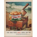 1961 Star-Kist Ad "The Real Good Meat From The Sea"