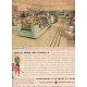 1937 Armstrong Floors Vintage Advertisement "Grauel's Market"