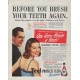 1942 Teel Ad "Before you brush"