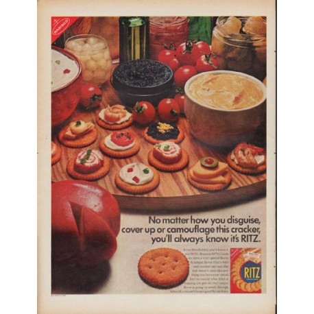 1967 Ritz Ad "you'll always know it's RITZ"