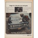 1967 Chrysler Ad "Forget it's a Chrysler. Let's talk price."