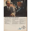 1967 United Airlines Ad "The boys with the Friday night faces."