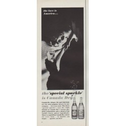 1962 Canada Dry Ad "special sparkle"