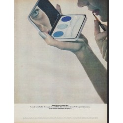 1962 Faberge Ad "Eye Colour Kit"