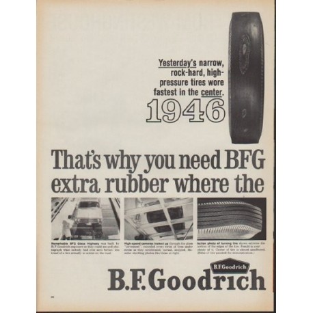 1962 B.F. Goodrich Ad "Big Edge Tires"