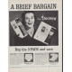 1962 Jockey Ad "A Brief Bargain"