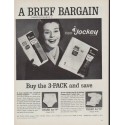 1962 Jockey Ad "A Brief Bargain"