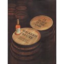 1962 Walker's DeLuxe Bourbon Whiskey Ad "8 Years"