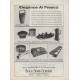 1959 Black Starr & Gorham Ad "Elegance Al Fresco"
