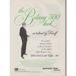 1959 Botany 500 Ad "as tailored by Daroff"