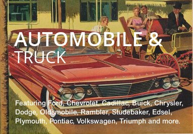 Automobile and Truck Vintage Ads