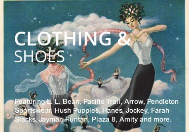 Clothing and Shoes Vintage Ads
