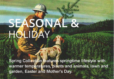 Seasonal and Holiday Vintage Ads -- Spring 2025